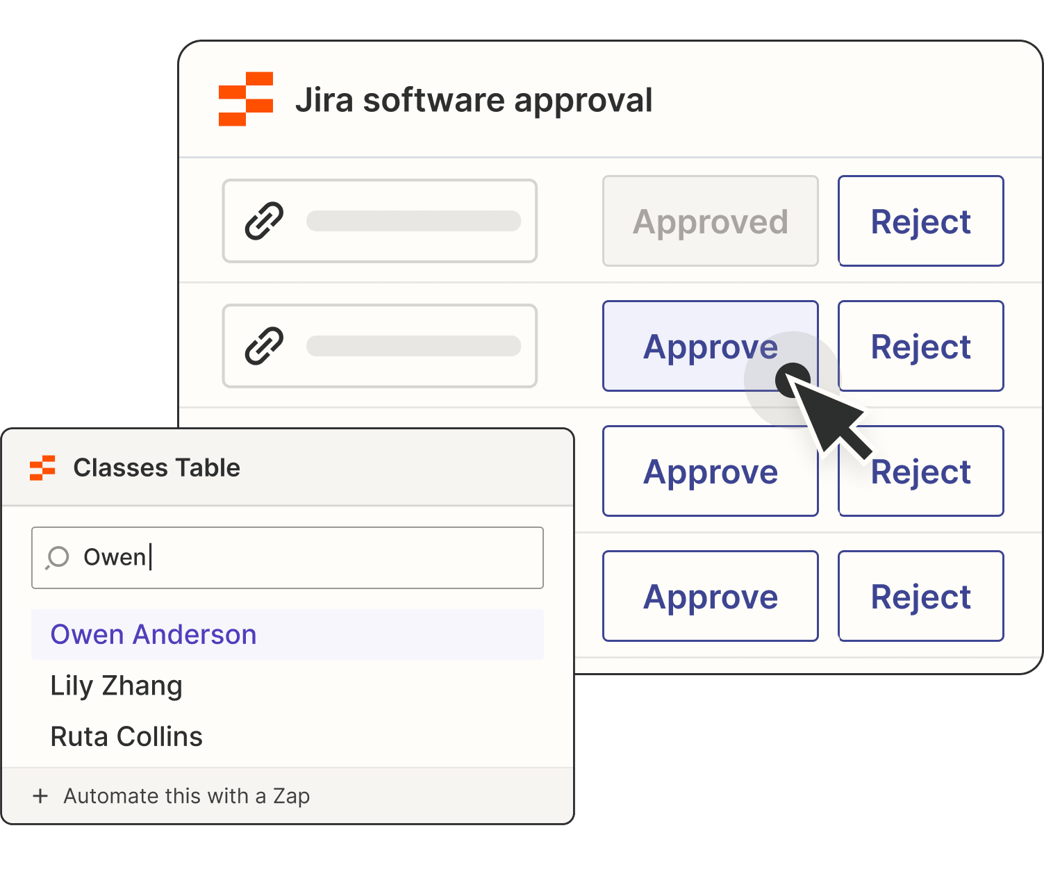 Jira software table